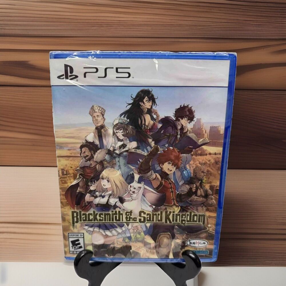 Blacksmith of the Sand Kingdom PS5 Video Game KEMCO JRPG Limited Run #017 Sealed